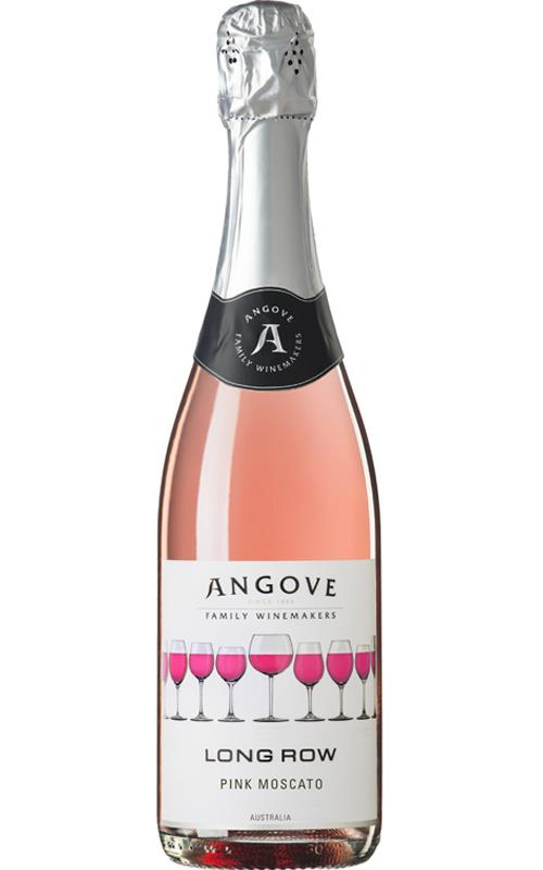 Angoves Long Row Sparkling Pink Moscato 200ml x24