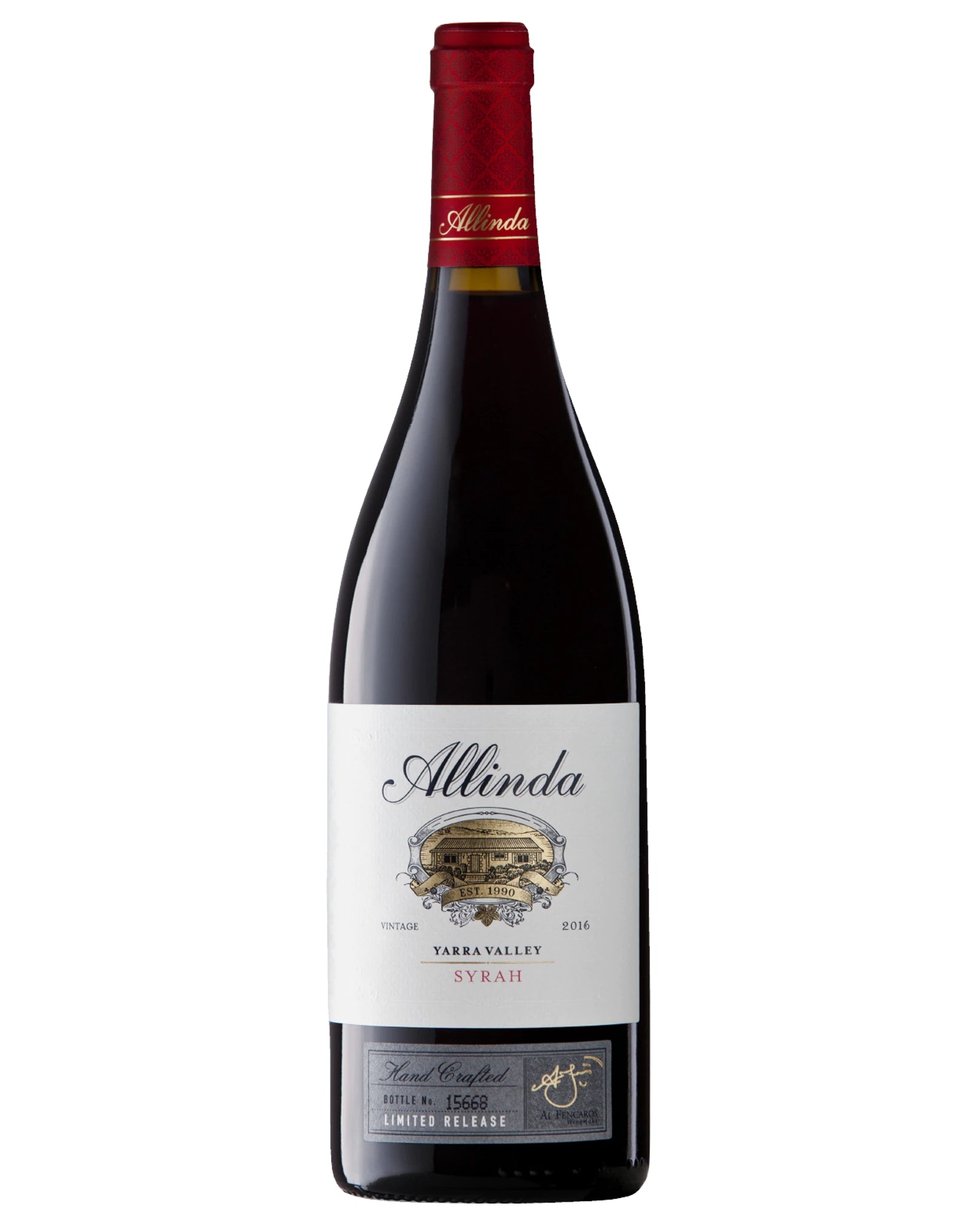 Allinda Yarra Valley Limited Release Syrah 2018