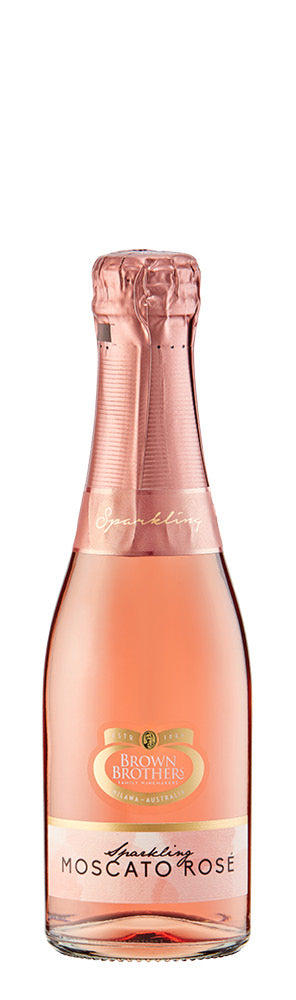 Brown Brothers Sparkling Moscato Rosa 200ml x 24